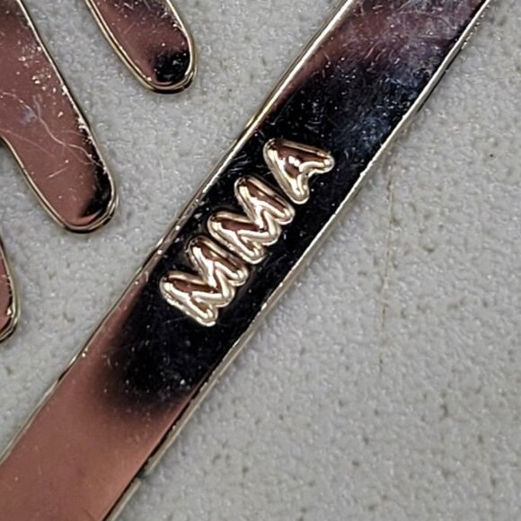 Romanesque Heart Shaped Silvertone Bookmark Elegant Scroll Design MMA Mark - Picture 3 of 3